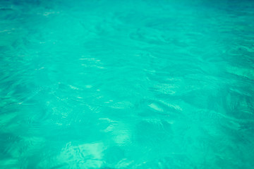 Image showing water in pool, sea or ocean