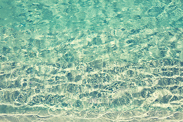 Image showing water in pool, sea or ocean