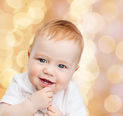 Image showing smiling little baby