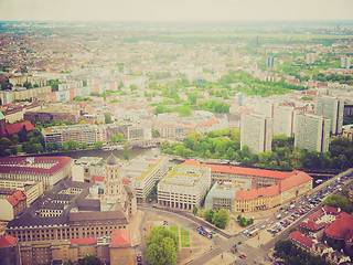 Image showing Retro look Berlin Germany