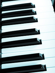 Image showing Music keyboard