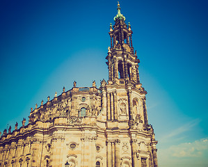 Image showing Dresden Hofkirche