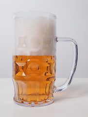 Image showing Lager beer glass