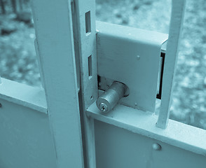 Image showing Door lock