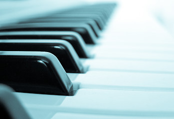 Image showing Music keyboard