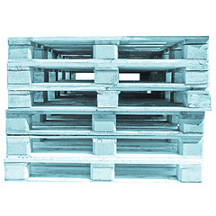 Image showing Pallets isolated