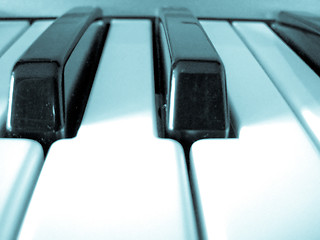 Image showing Music keyboard