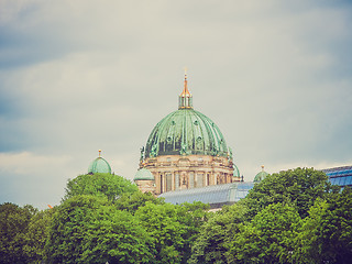 Image showing Retro look Berliner Dom