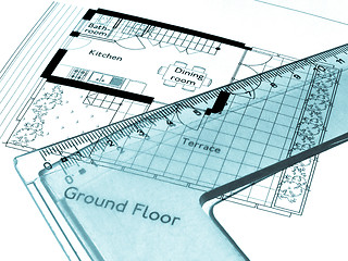 Image showing Technical drawing