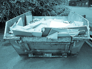 Image showing Dumper for debris