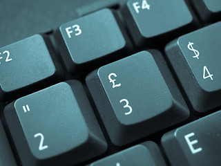 Image showing Computer keyboard