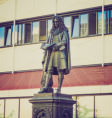 Image showing Leibniz Denkmal Leipzig