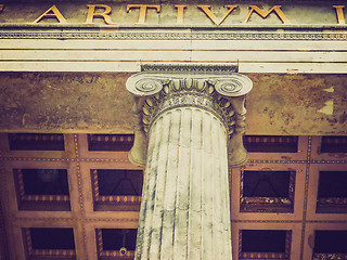 Image showing Retro look Altesmuseum Berlin