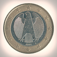 Image showing Retro look Euro picture