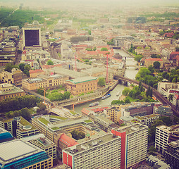 Image showing Retro look Berlin Germany