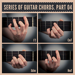 Image showing Guitar chords