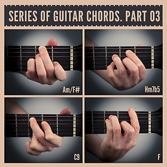 Image showing Guitar chords