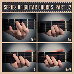 Image showing Guitar chords