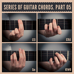 Image showing Guitar chords