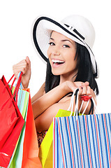 Image showing Woman shopping