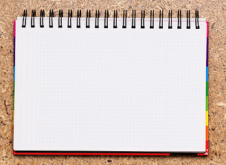 Image showing Blank notebook