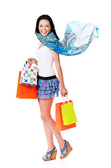 Image showing Woman shopping