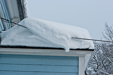 Image showing Snowdrift