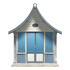 Image showing Beach Hut