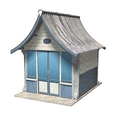 Image showing Beach Hut