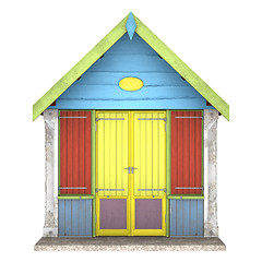 Image showing Beach Hut