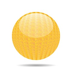 Image showing orange sphere