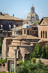 Image showing Roman ruins in Rome, Forum