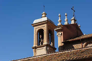 Image showing Bell tower in Rome