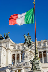 Image showing Monument of Vittorio Emanuele II in Rome