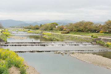 Image showing Scenery of Kamogawa