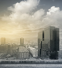 Image showing Hong Kong city skyline