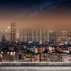 Image showing Hong Kong city skyline