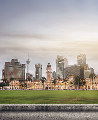 Image showing Malaysia city skyline