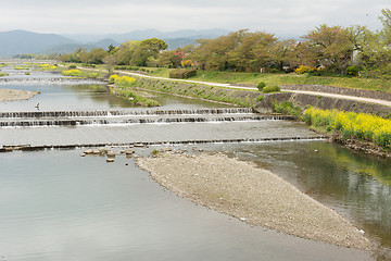 Image showing Scenery of Kamogawa