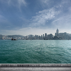 Image showing Hong Kong city scenery