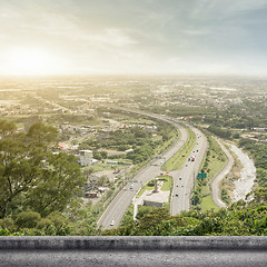 Image showing Highway in the sunshine