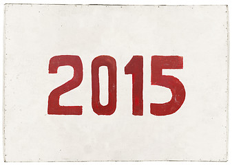 Image showing new year 2015 of the goat