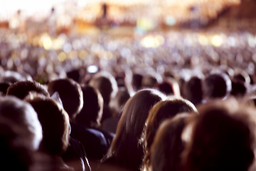 Image showing Large crowd of people