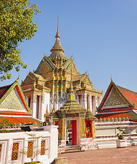 Image showing Old Buddhist temple. Thailand, Bangkok