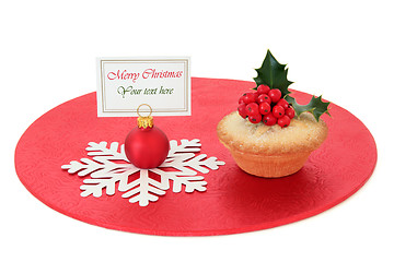 Image showing Christmas Food