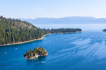 Image showing lake tahoe at summer