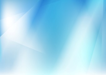 Image showing Bright blue abstract background