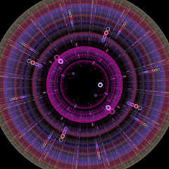 Image showing Symmetrical growth of bacteria