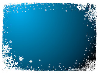 Image showing snowflake blank