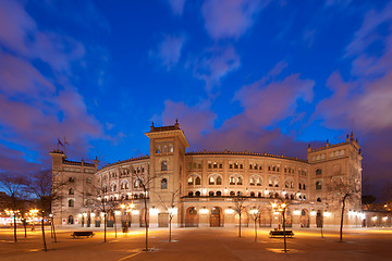 Image showing Bullfighting arena in Madrid, Las Ventas